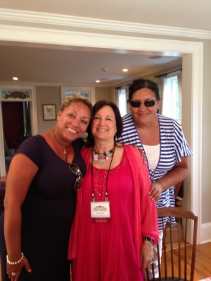 3 women posed for a photo.